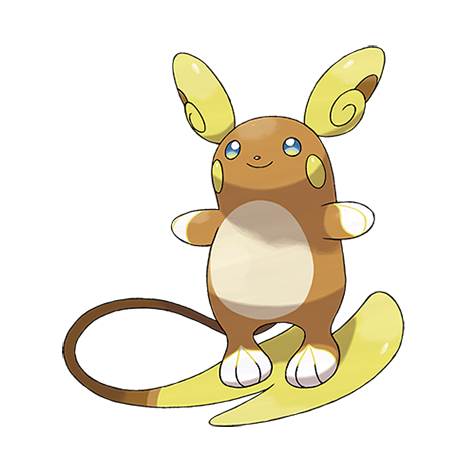 Alolan Raichu artwork
