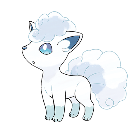 Alolan Vulpix artwork