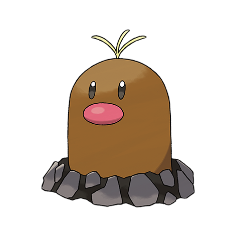 Alolan Diglett artwork