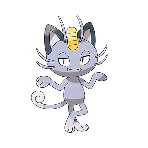 Alolan Meowth artwork