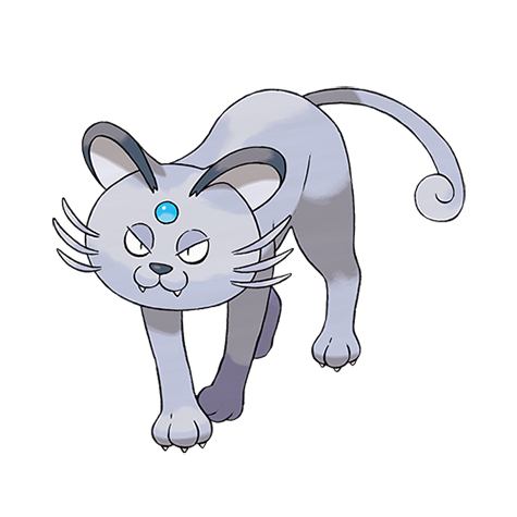 Alolan Persian artwork