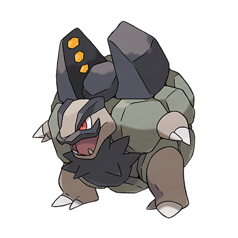 Alolan Golem artwork
