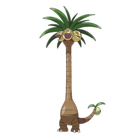 Alolan Exeggutor artwork