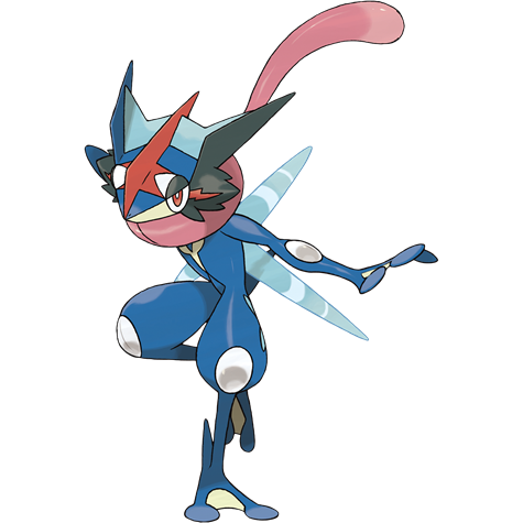 Ash’s Greninja artwork