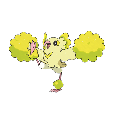 Pom-pom Oricorio artwork