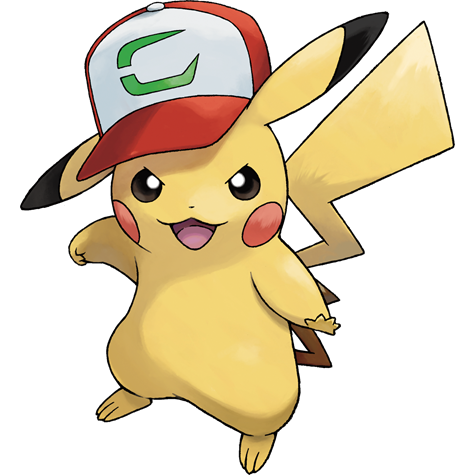 Partner Cap Pikachu artwork
