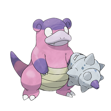 Galarian Slowbro artwork