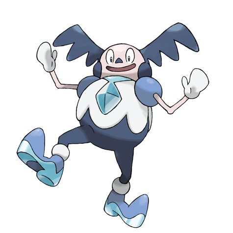 Galarian Mr. Mime artwork