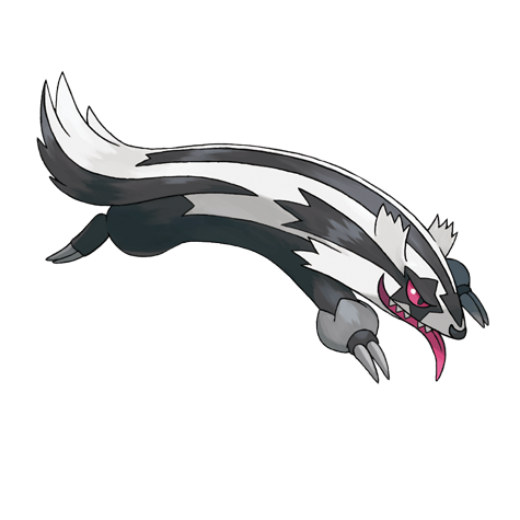 Galarian Linoone artwork