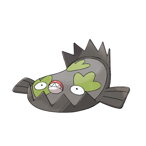 Galarian Stunfisk artwork