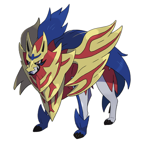 Crowned Zamazenta artwork