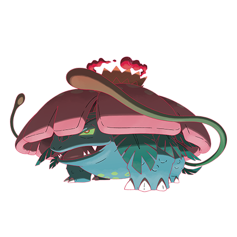 Gigantamax Venusaur artwork