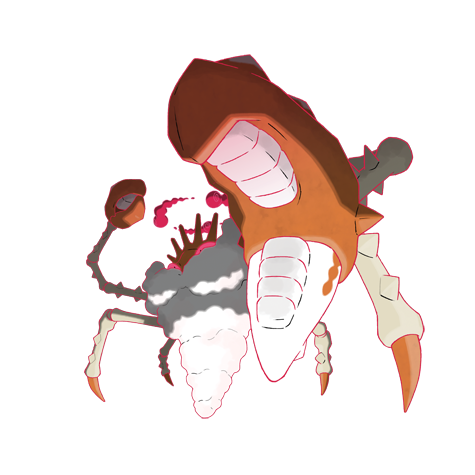 Gigantamax Kingler artwork