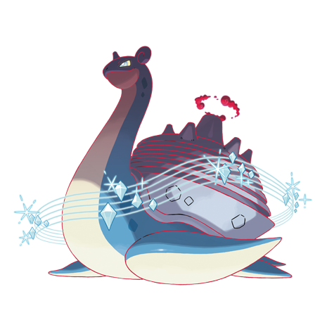 Gigantamax Lapras artwork