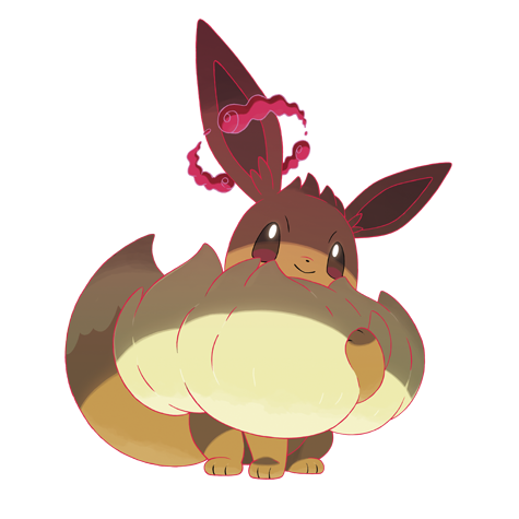 Gigantamax Eevee artwork