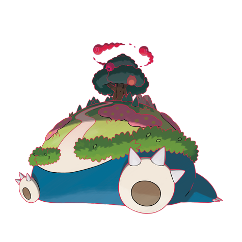 Gigantamax Snorlax artwork