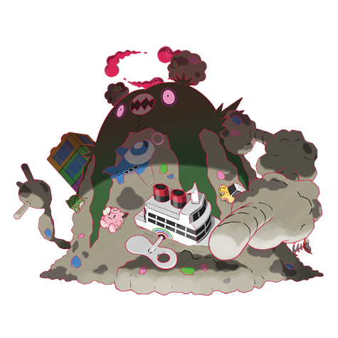Gigantamax Garbodor artwork