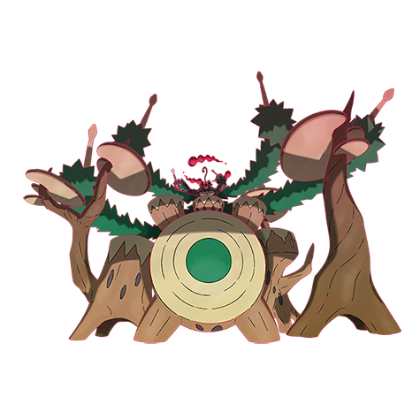 Gigantamax Rillaboom artwork