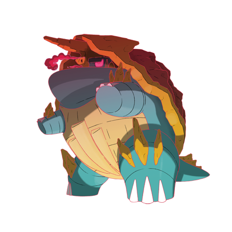 Gigantamax Drednaw artwork