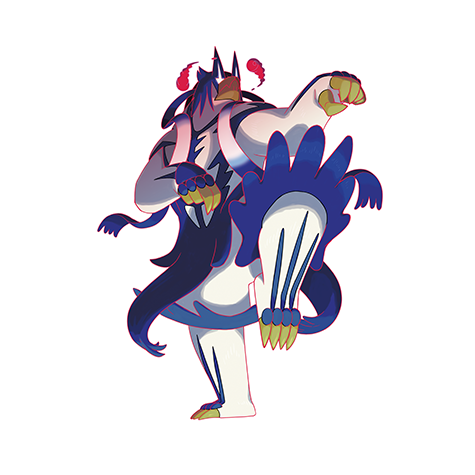 Gigantamax Rapid Strike Urshifu artwork