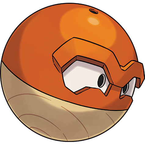 Hisuian Voltorb artwork