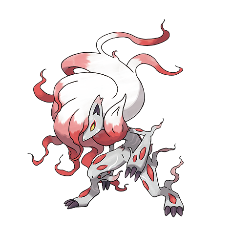 Hisuian Zoroark artwork