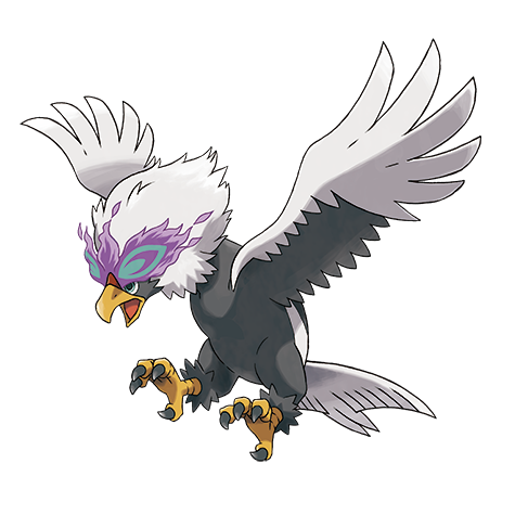 Hisuian Braviary artwork