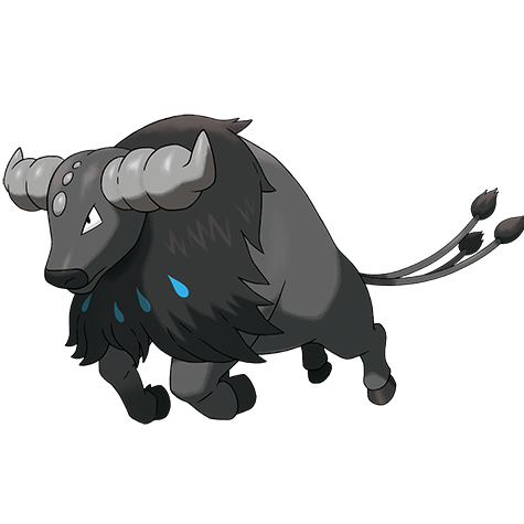Paldean Tauros (Aqua Breed) artwork