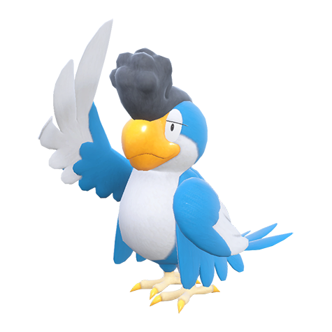 Blue Plumage Squawkabilly artwork