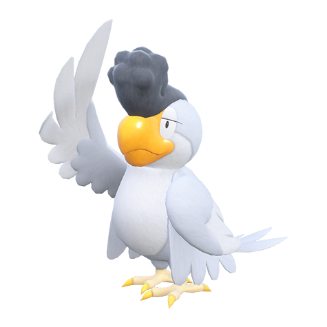 White Plumage Squawkabilly artwork
