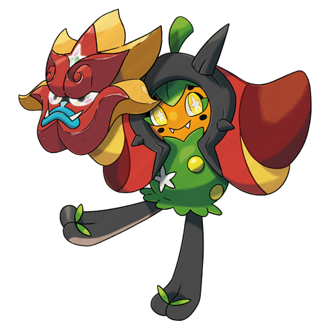 Hearthflame Mask Ogerpon artwork