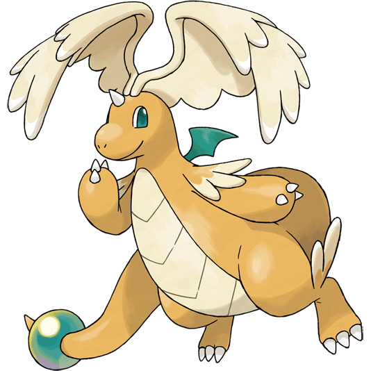 Mega Dragonite artwork