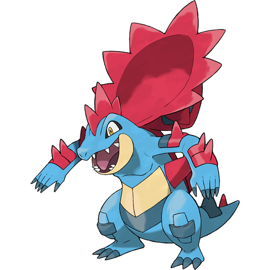 Mega Feraligatr artwork