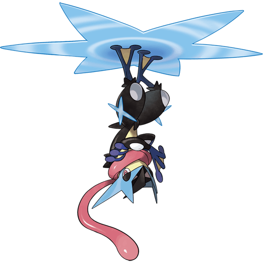 Mega Greninja artwork