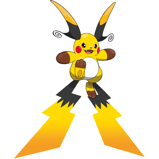 Mega Raichu X artwork