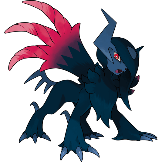 Mega Absol Z artwork