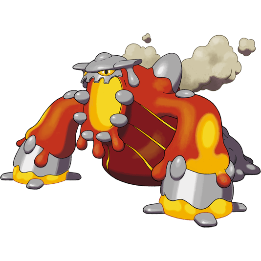 Mega Heatran artwork