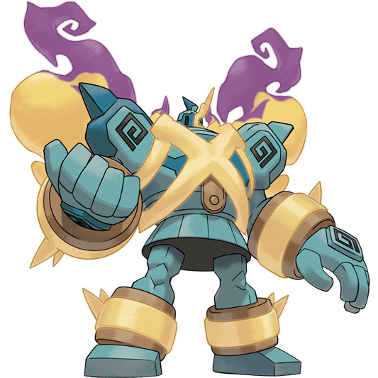 Mega Golurk artwork