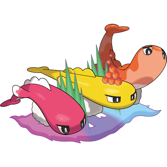 Mega Stretchy Tatsugiri artwork