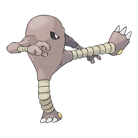 Hitmonlee artwork