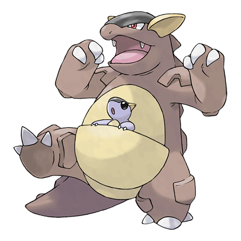 Kangaskhan artwork