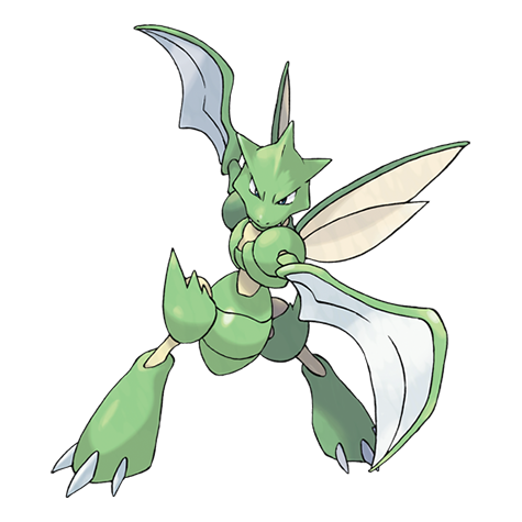 Scyther artwork