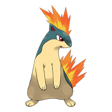 Quilava artwork