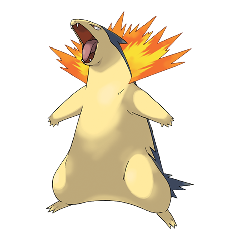Typhlosion artwork