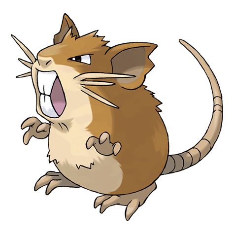 Raticate artwork