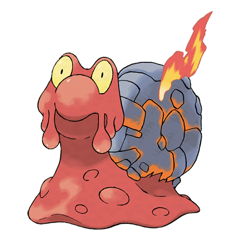 Magcargo artwork