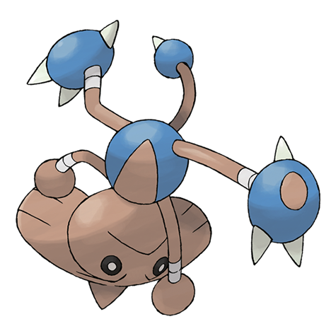 Hitmontop artwork