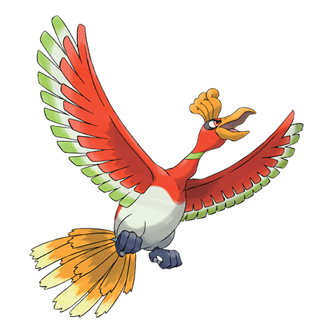 Ho-Oh artwork
