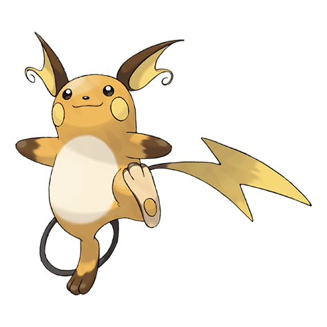 Raichu artwork
