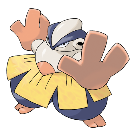 Hariyama artwork